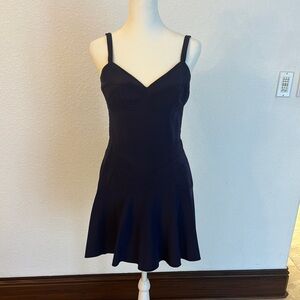 Amanda Uprichard Blue Sweetheart Sundress